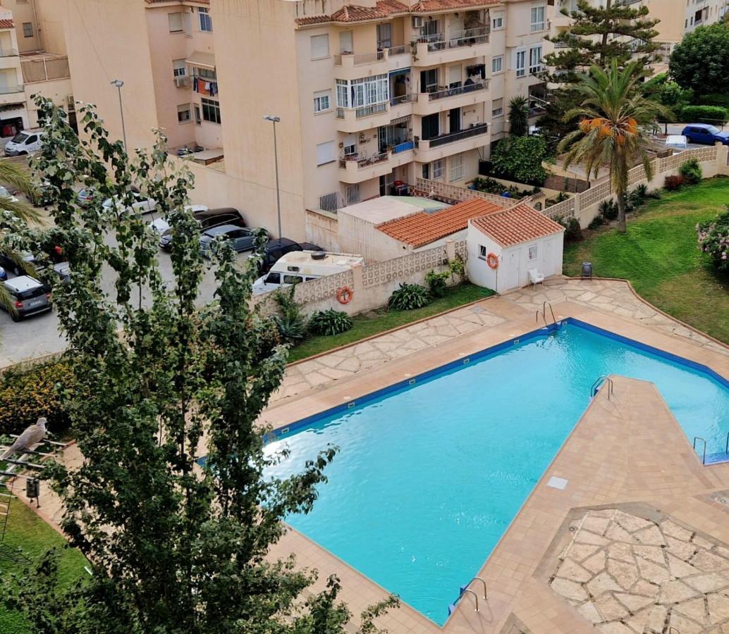 Charming Studio Nerja With Pool Bagian luar foto